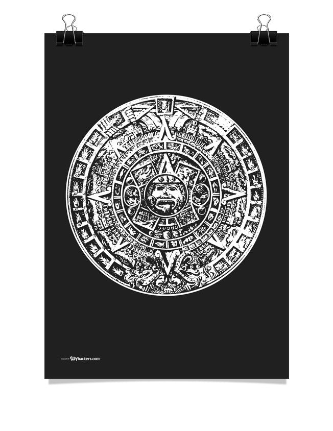 Poster - Aztec Calendar  - 1