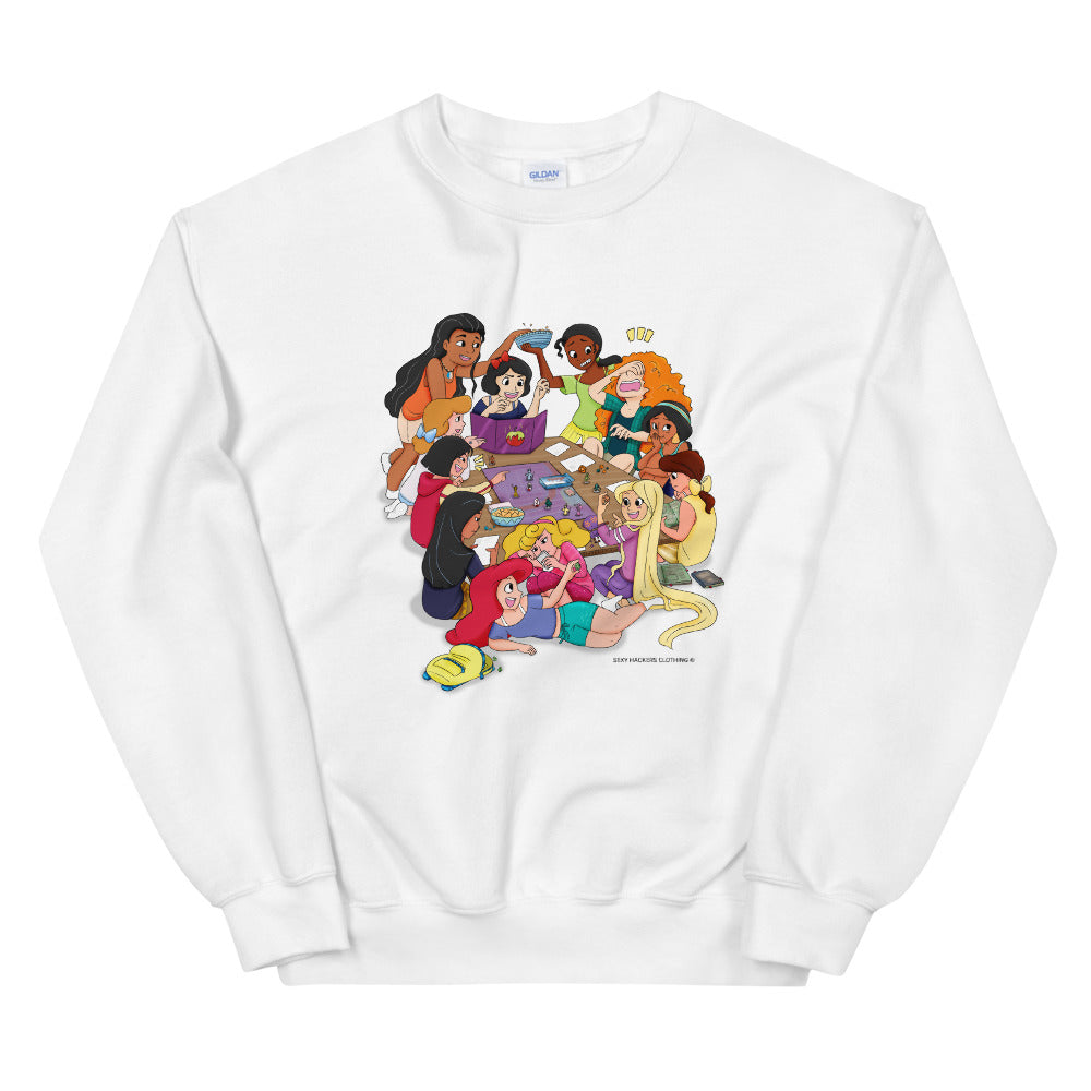 Disney Princesses and DND Unisex Sweatshirts