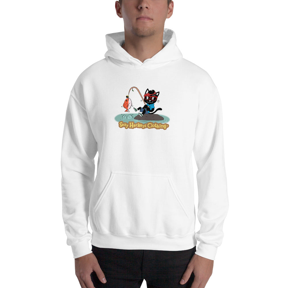 Gone fishing top hoodie