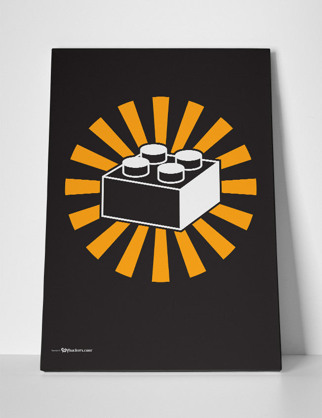 Lego Piece Canvas Sexy Hackers Clothing Inc