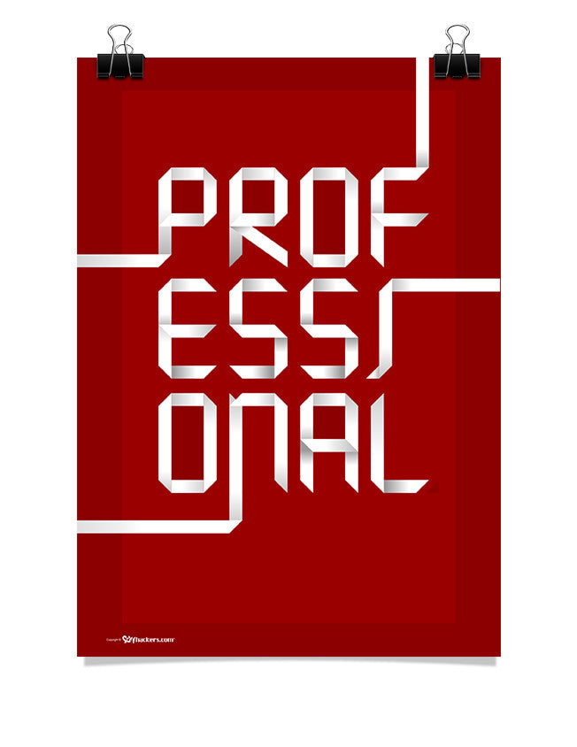 Poster - Professional.  - 1