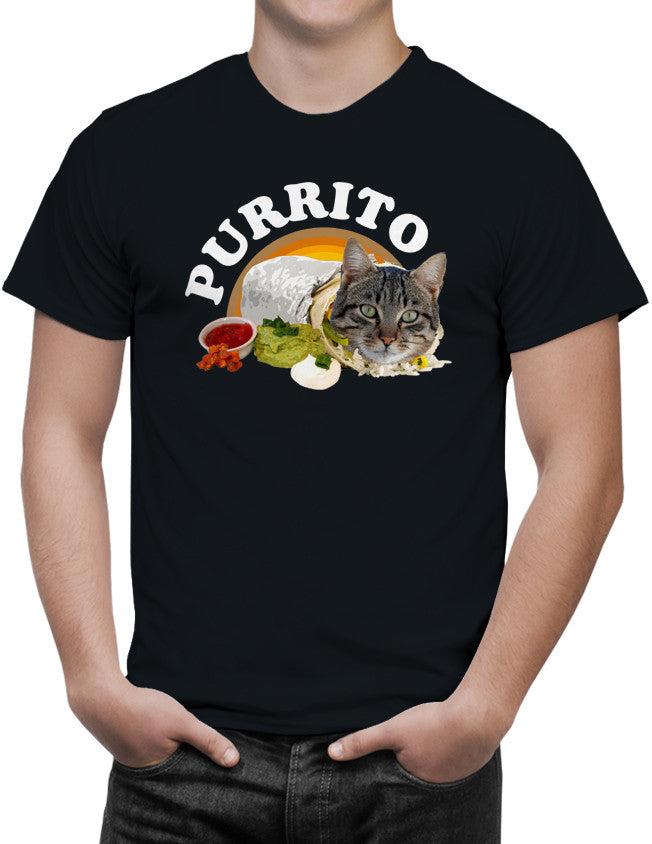 Purrito Cat Burrito Funny Unisex T-Shirt – Sexy Hackers Clothing
