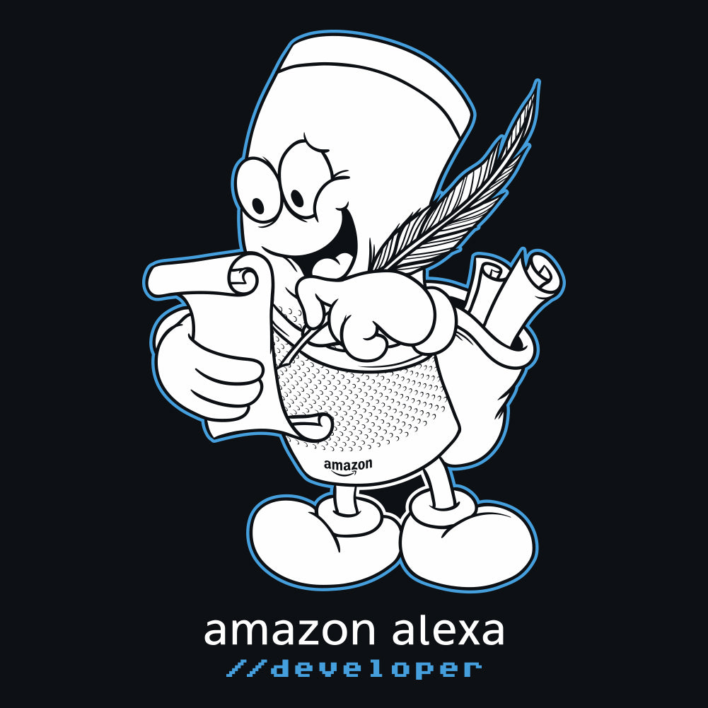 Alexa Developer Scribe Unisex T-Shirt by Sexy Hackers