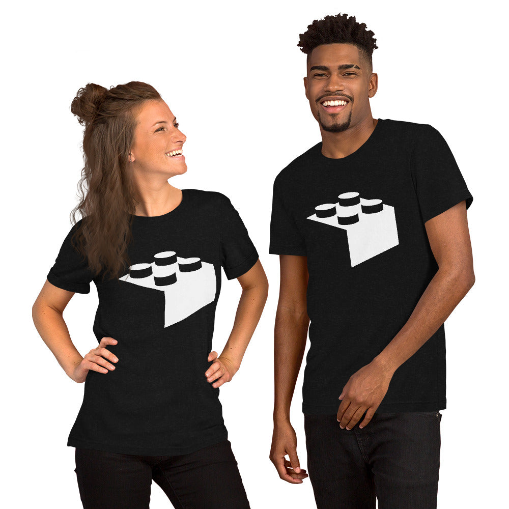 Lego Brick Unisex T-Shirt by Sexy Hackers