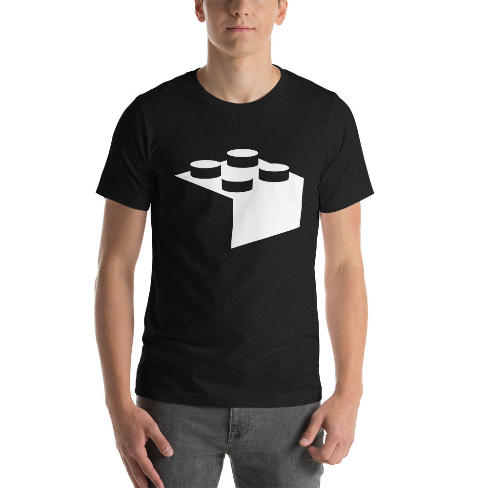 Lego Brick Unisex T-Shirt by Sexy Hackers
