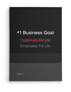 Canvas - #1 Business goal: Employees for life.  - 2