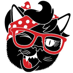Sexy Hackers Embroidered Cat Logo Wool Blend Snapback Hat