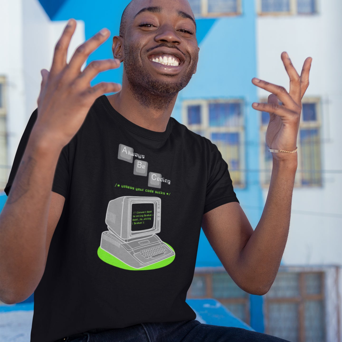 ABC Always Be Coding Unisex T-Shirt by Sexy Hackers