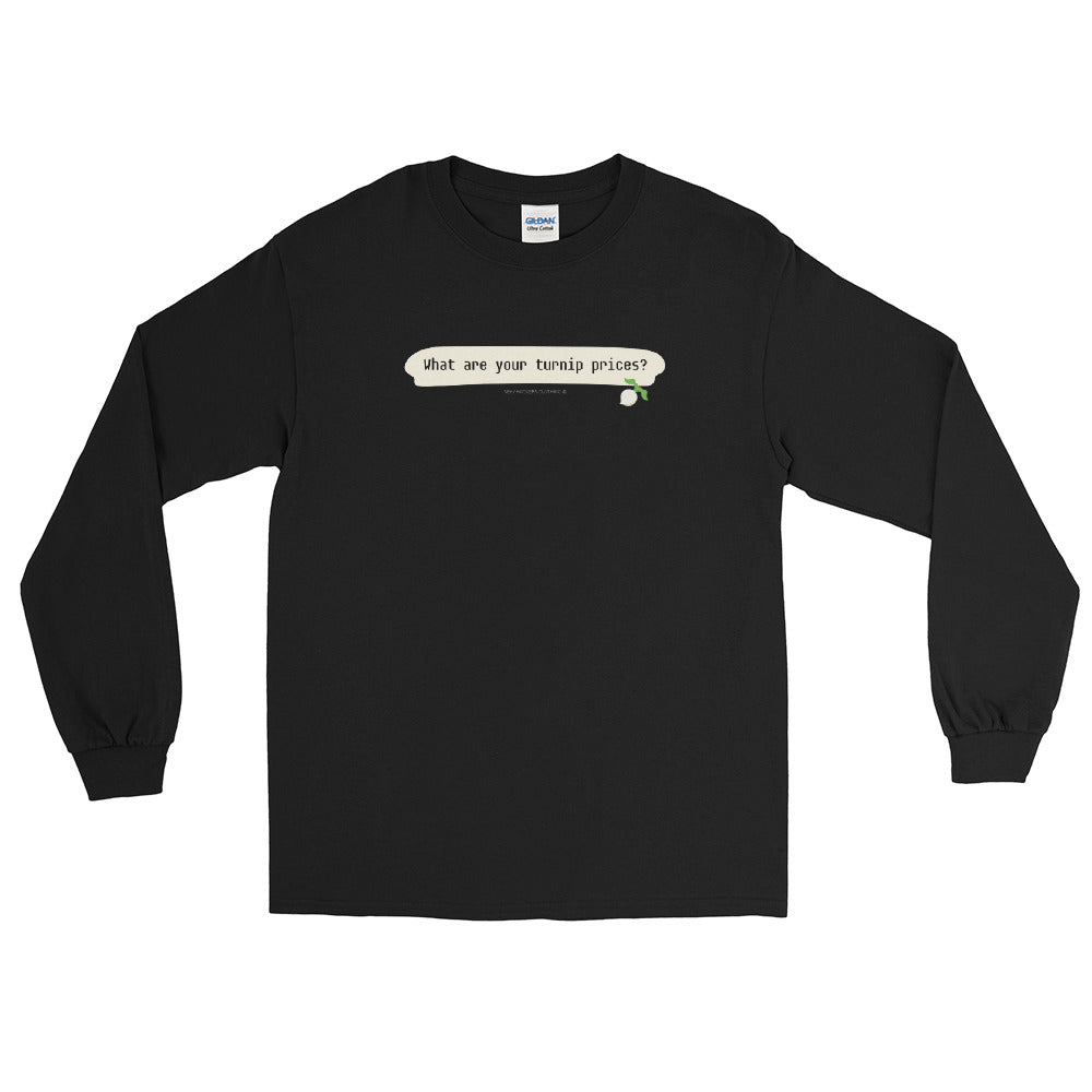 Animal Crossing - Turnip Prices Men's Long Sleeve