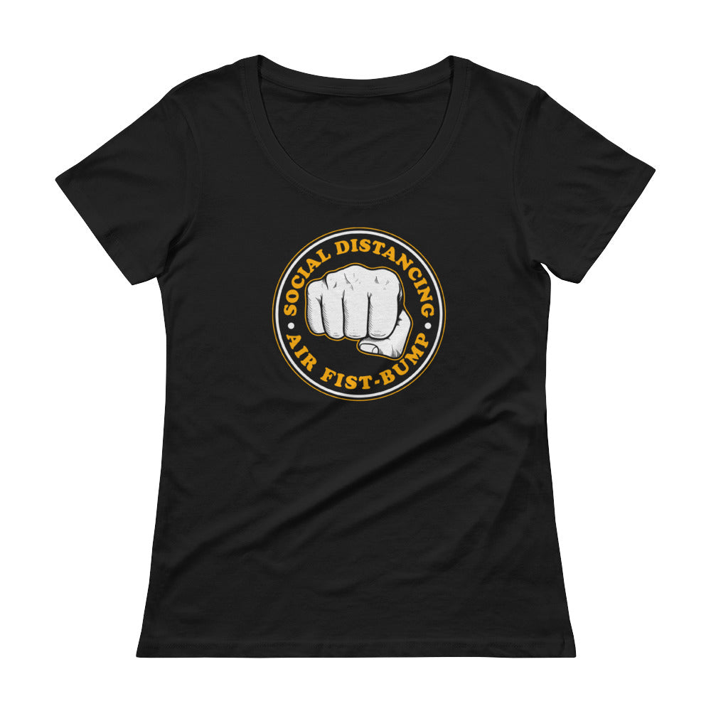 Air Fist Bump Women's Scoopneck T-shirt