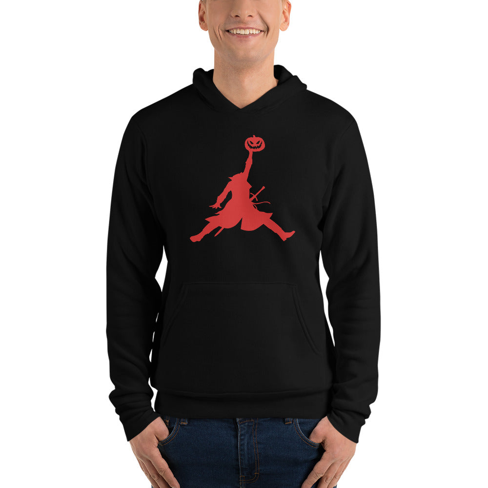Air Hollow Headless Horseman Halloween Parody Hoodie
