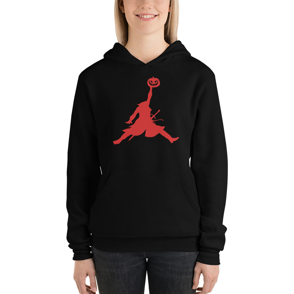 Air Hollow Headless Horseman Halloween Parody Hoodie