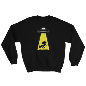 Unicorn Alien Abduction Unisex Sweatshirts