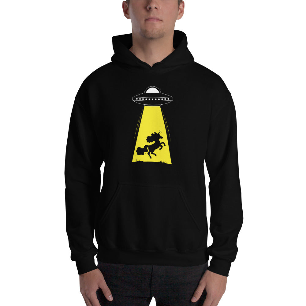 Unicorn Alien Abduction Unisex Hoodies