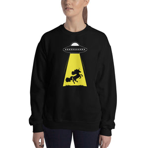 Unicorn Alien Abduction Unisex Sweatshirts