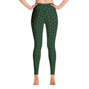 Alien Patterned  Yoga Leggings