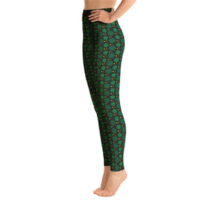 Alien Patterned  Yoga Leggings