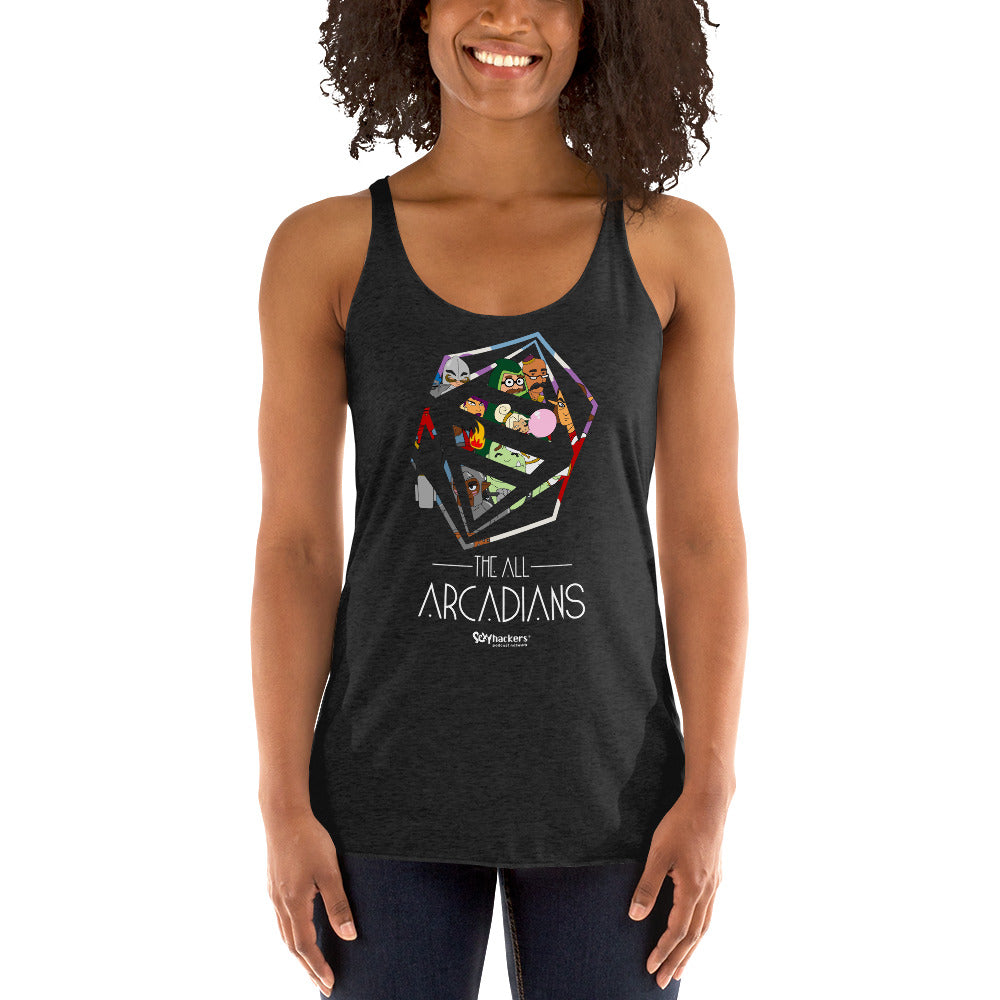 All-Arcadian Women's Racer-back Tank-top
