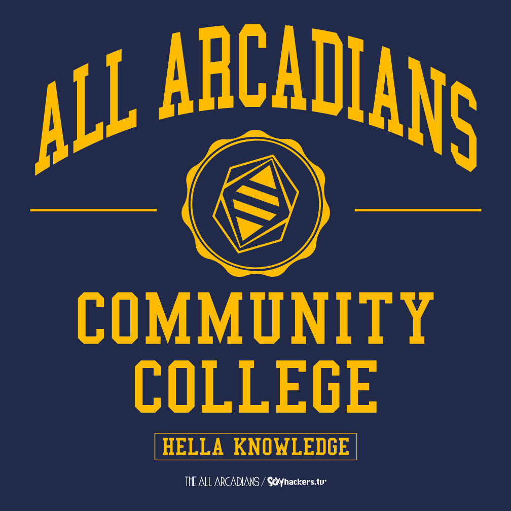 All Arcadians Community College Men's Long Sleeve
