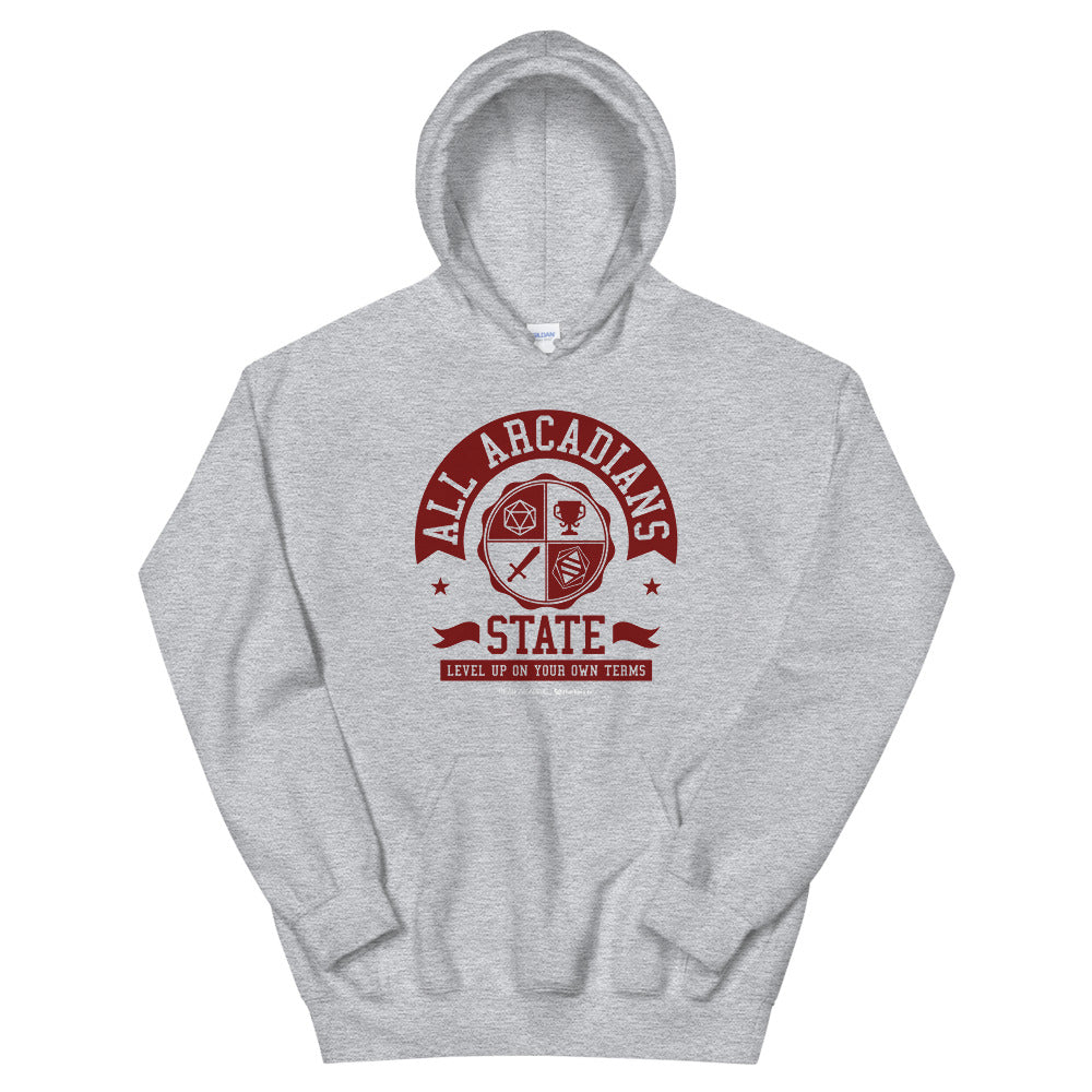 All Arcadians State Unisex Hoodies