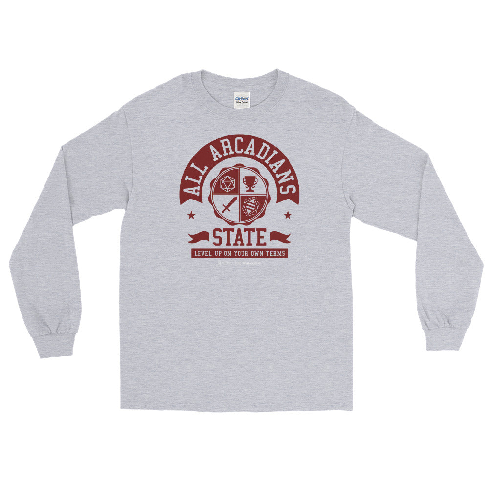 All Arcadians State Men's Long Sleeve