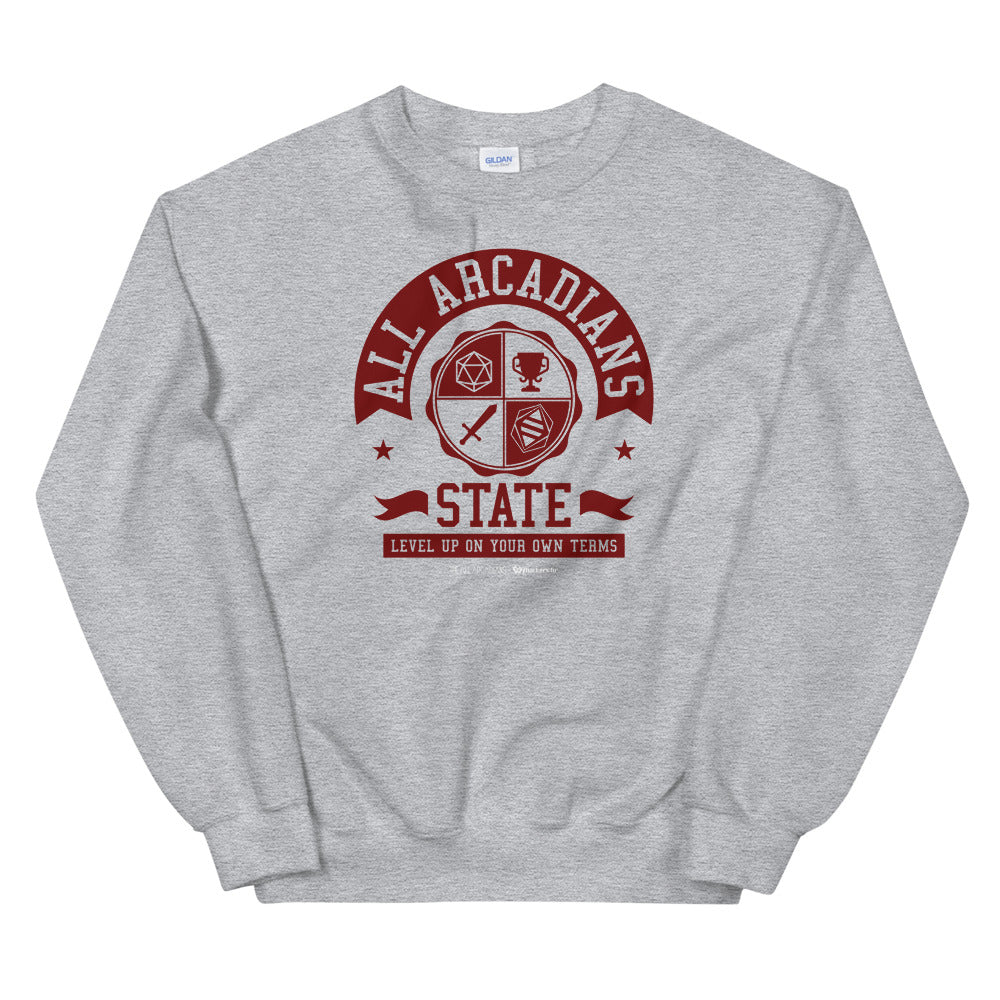 All Arcadians State Unisex Sweatshirts