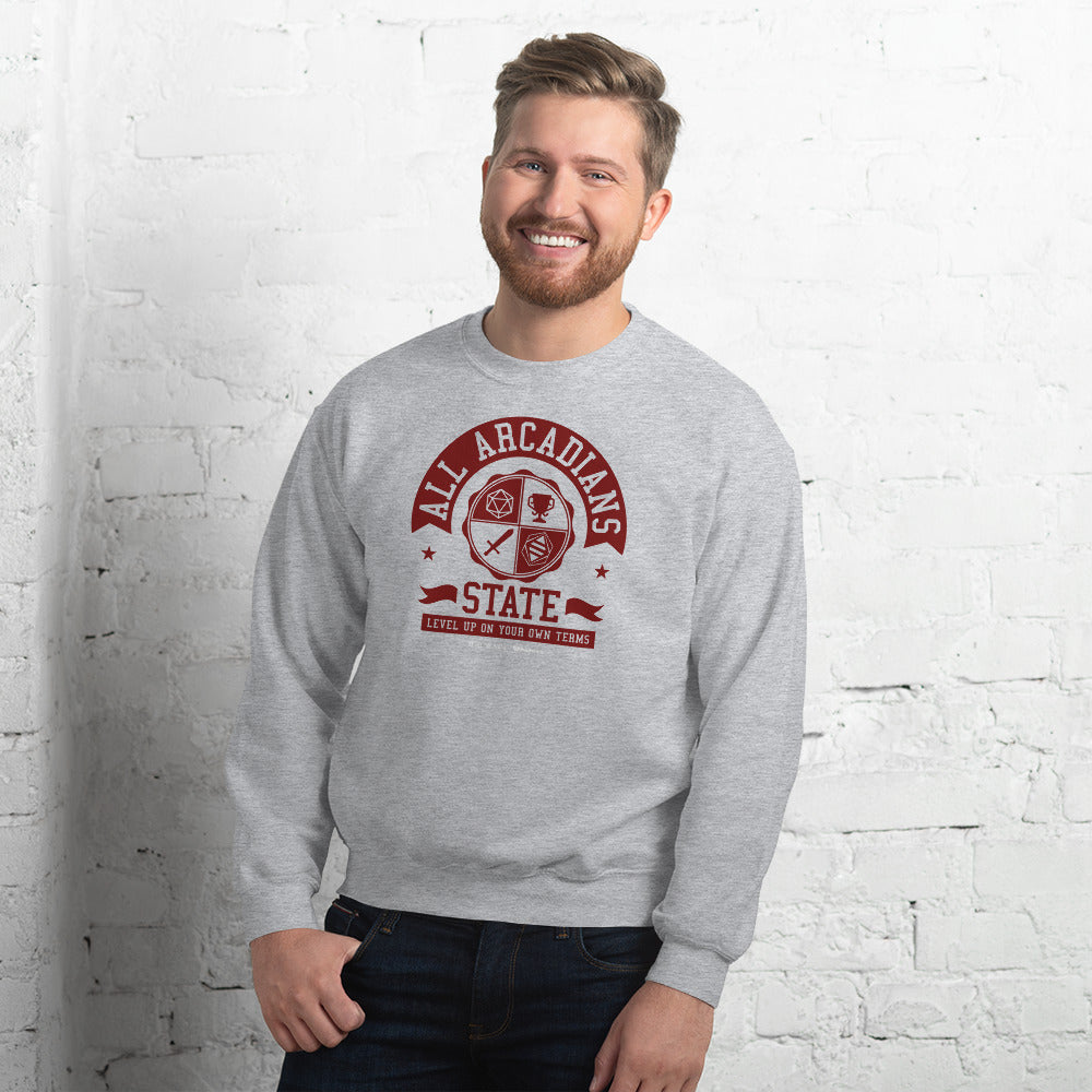 All Arcadians State Unisex Sweatshirts