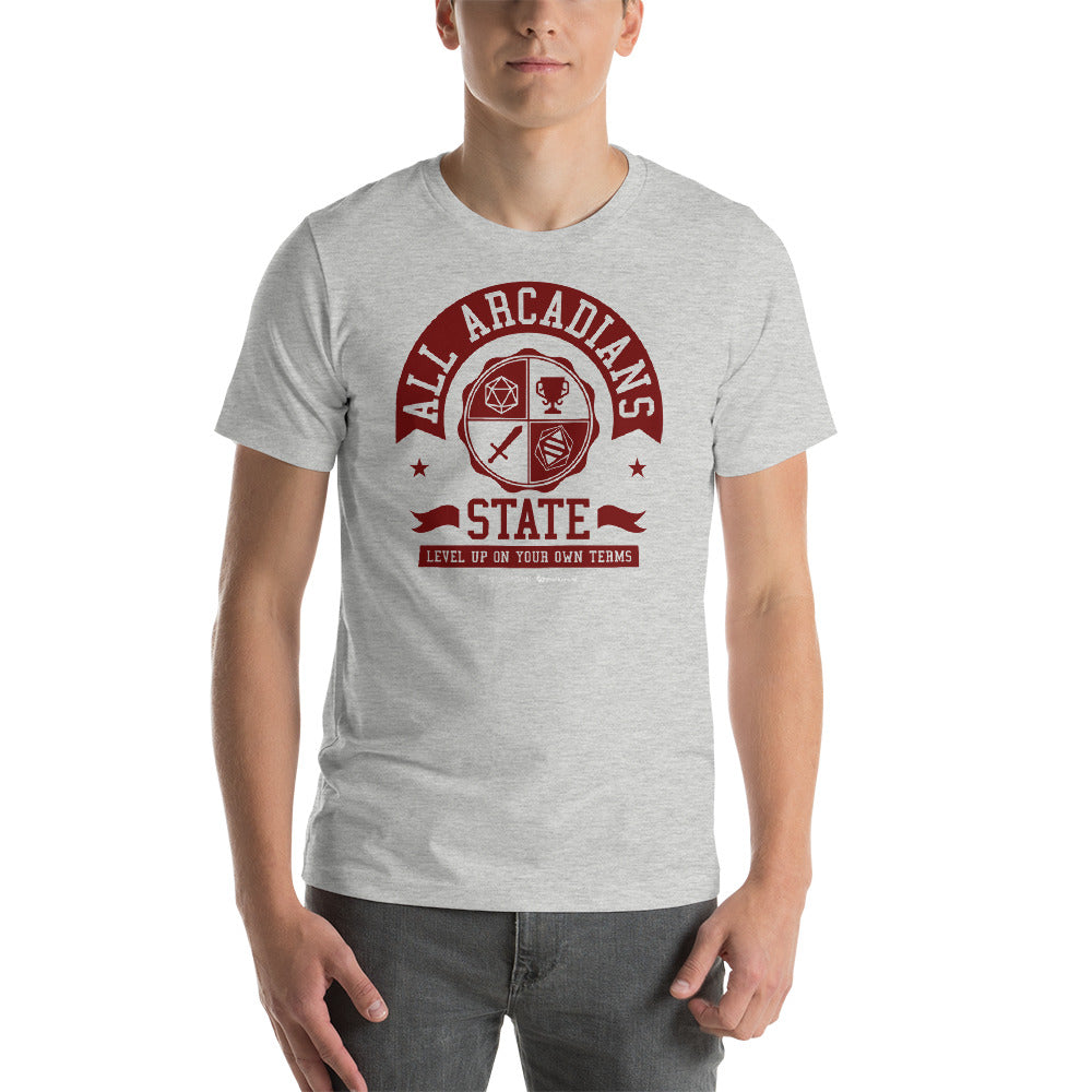All Arcadians State Unisex T-shirt