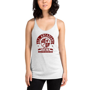 All Arcadians State Women's Racer-back Tank-top