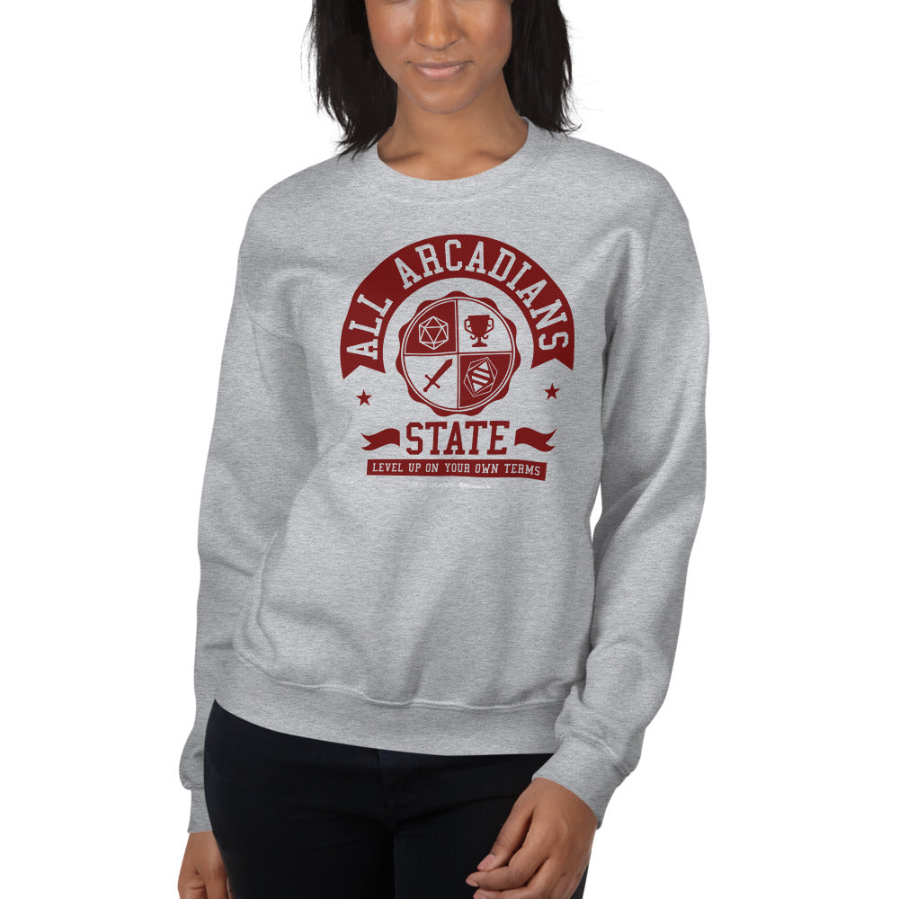 All Arcadians State Unisex Sweatshirts