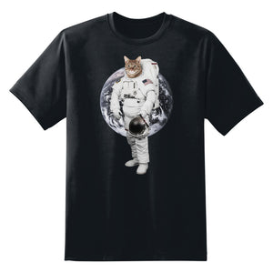 Astro Cat II Unisex T-Shirt by Sexy Hackers