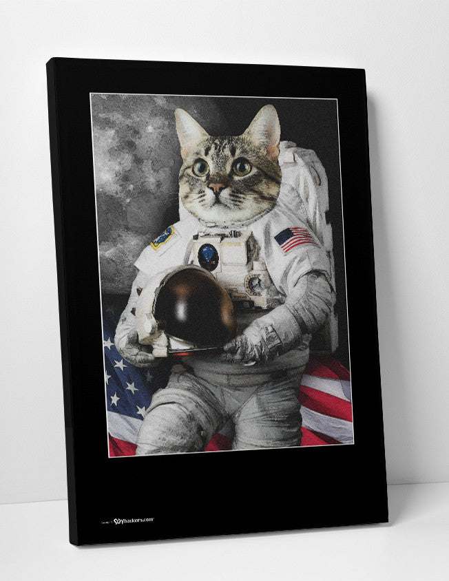Astro Cat Canvas