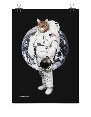 Astro Cat II Poster