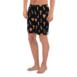 8-Bit Legend Weapons Men's Athletic Shorts