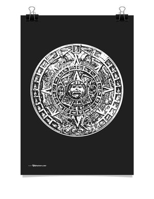 Poster - Aztec Calendar  - 1