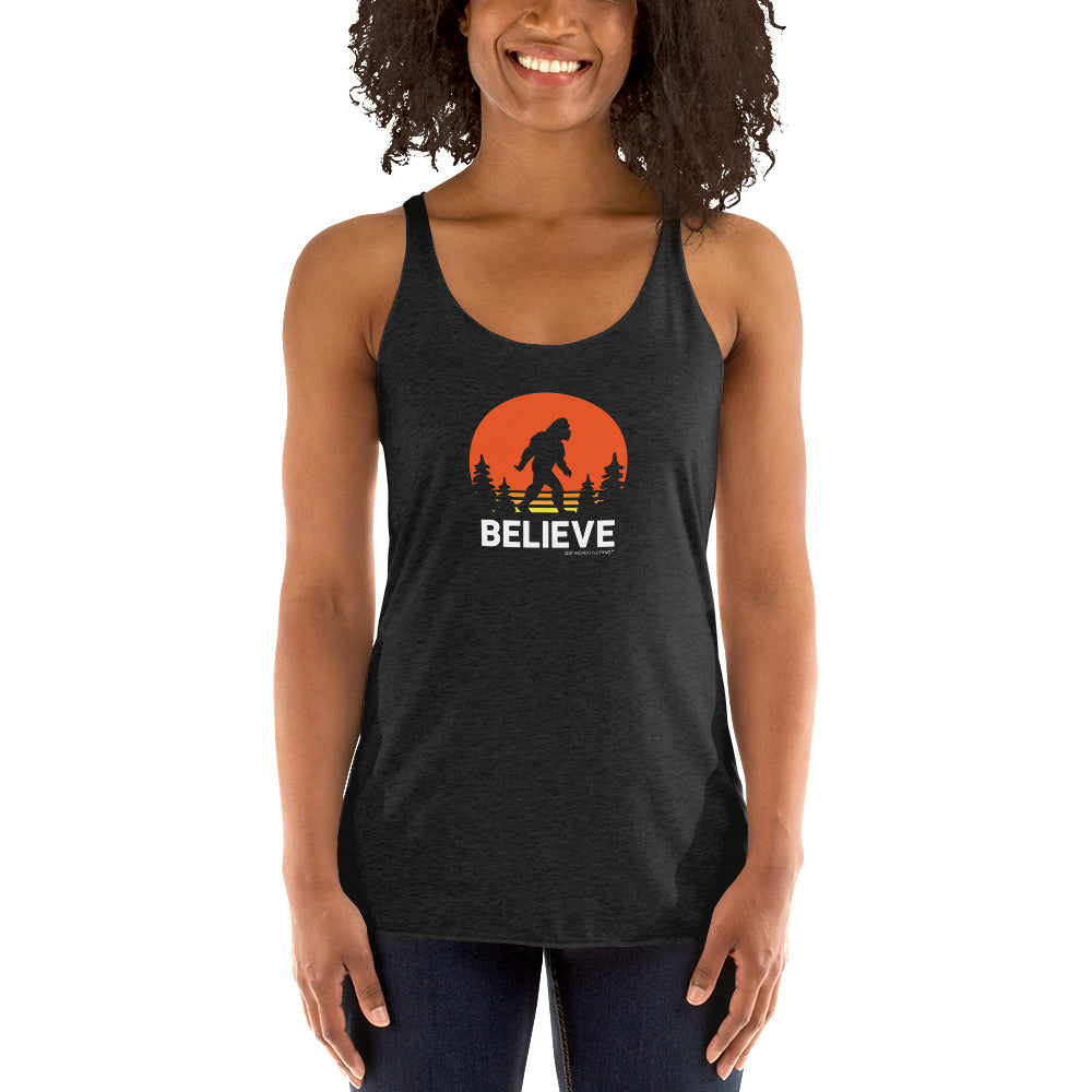 Believe Women's Racer-back Tank-top