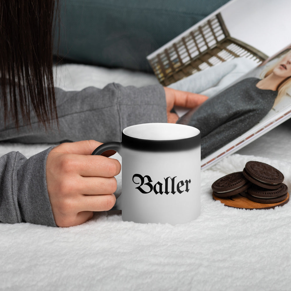 Baller Color-Changing Coffee Mug