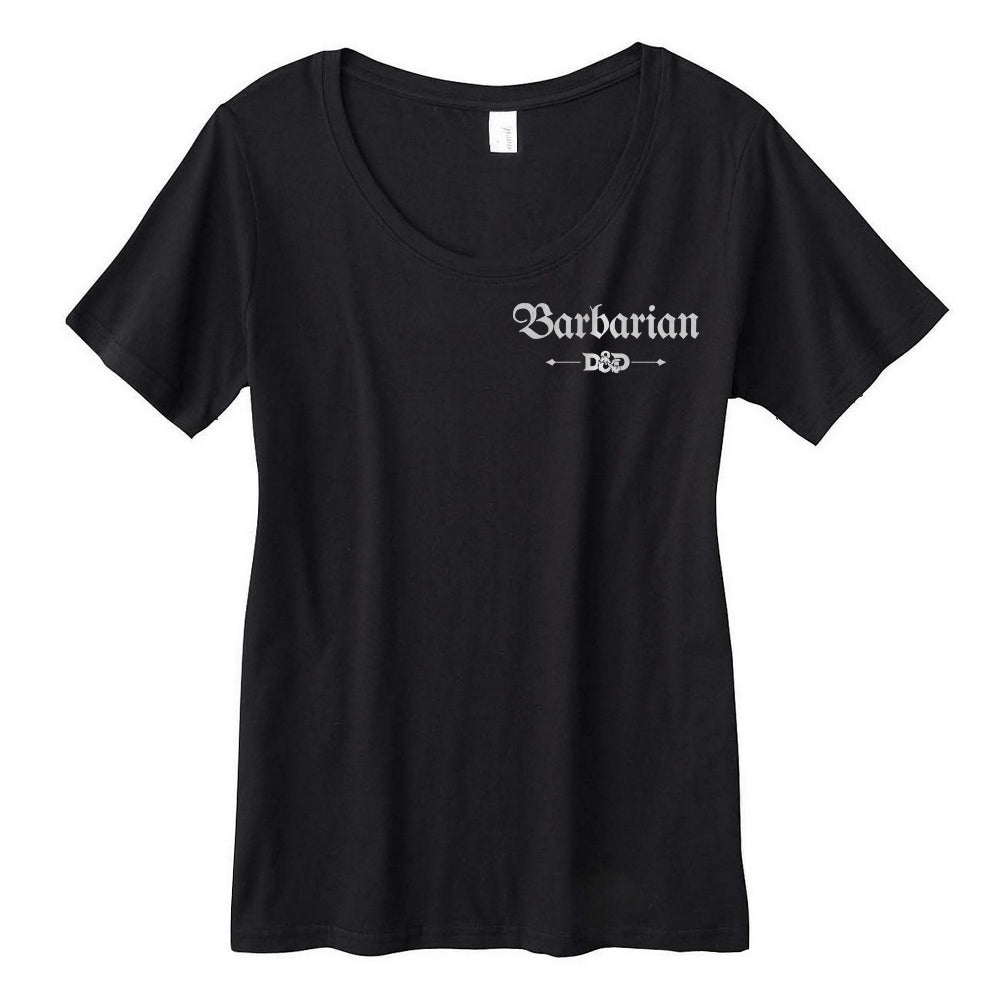 Barbarian Class Women's Scoopneck T-Shirt