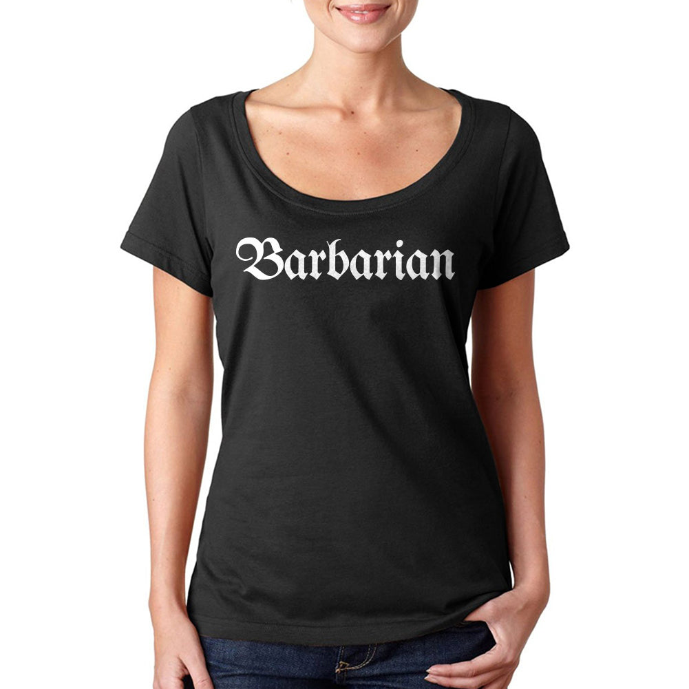Barbarian Women's Scoopneck Shirt