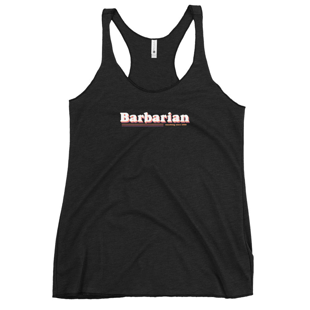 Barbarian Women's Racer-back Tank-top