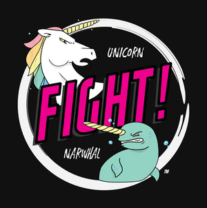 Unicorns Vs Narwalls Unisex T-shirt