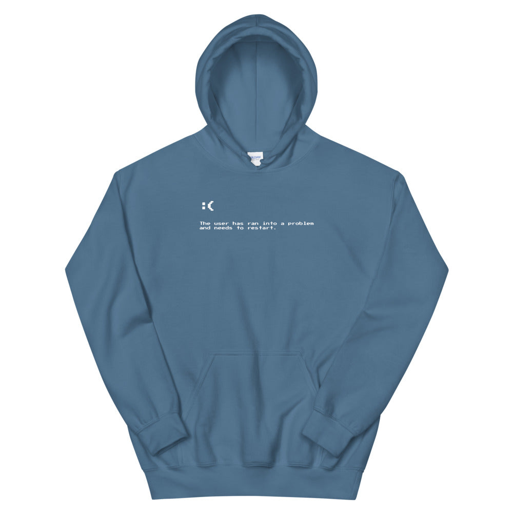 Blue Screen of Death Unisex Hoodies