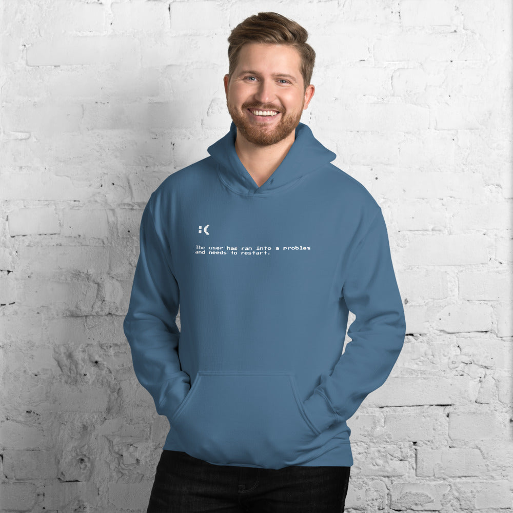 Blue Screen of Death Unisex Hoodies