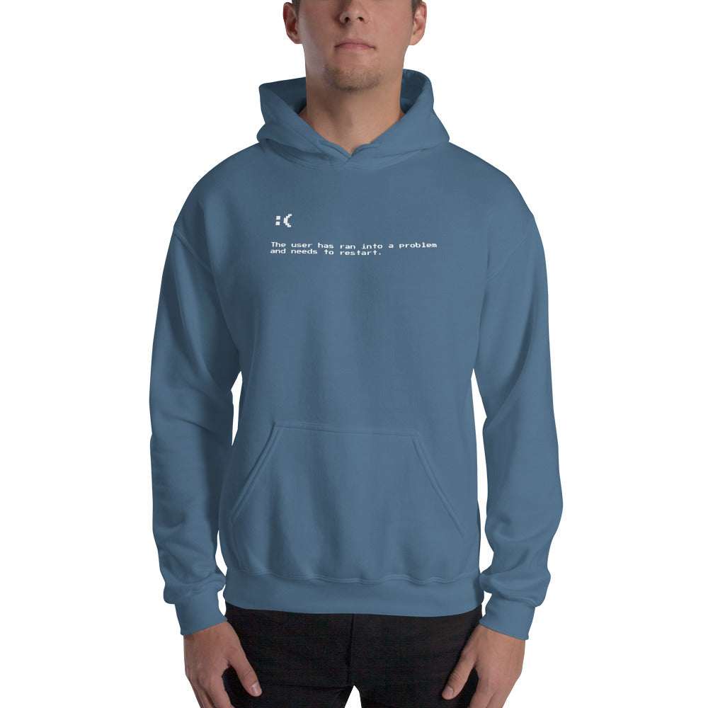 Blue Screen of Death Unisex Hoodies