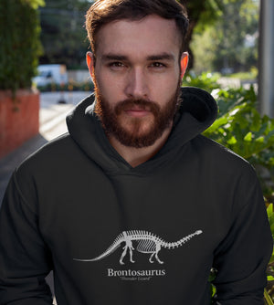 Thunder Lizard Brontosaurus Unisex Hoodie