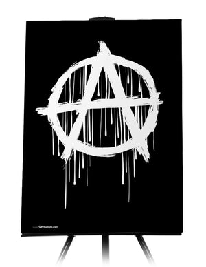 Canvas - Anarchy Symbol  - 1