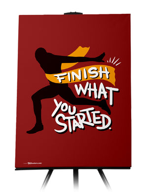 Canvas - Finish what you started.  - 1