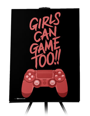 Canvas - Girls Can Game Too!!  - 1