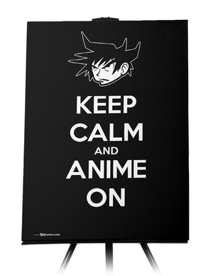 Canvas - Keep Calm And Anime On  - 1