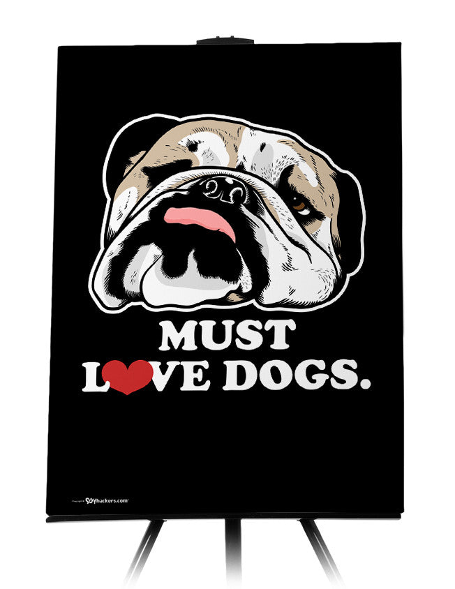 Canvas - Must Love Dogs  - 1